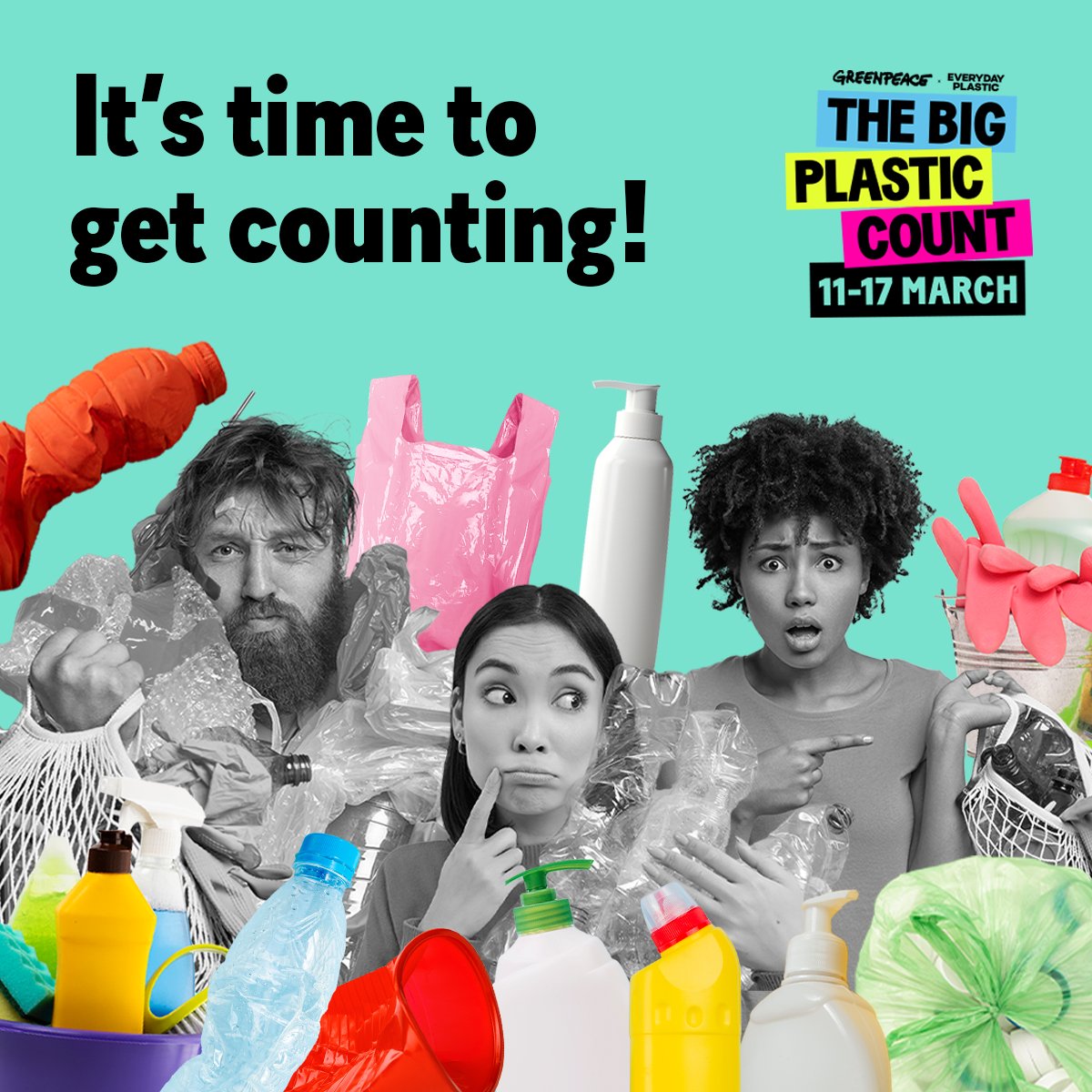 Are you taking part in the Big Plastic Count? We are! @VisitKnowle @visit_solihull @ARochaUK #EcoChurch @Greenanglicans @GreenChristian_ #Knowle @churchofengland thebigplasticcount.com/community