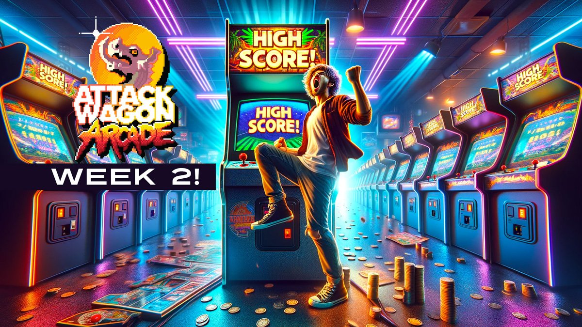 Arcade Week 2 begins now and games are up and running! This week we will be giving away $500 USD worth of prizes and $ATK across our games so lock in the top spot today! arcade.attackwagon.com 
#arcade #prizes