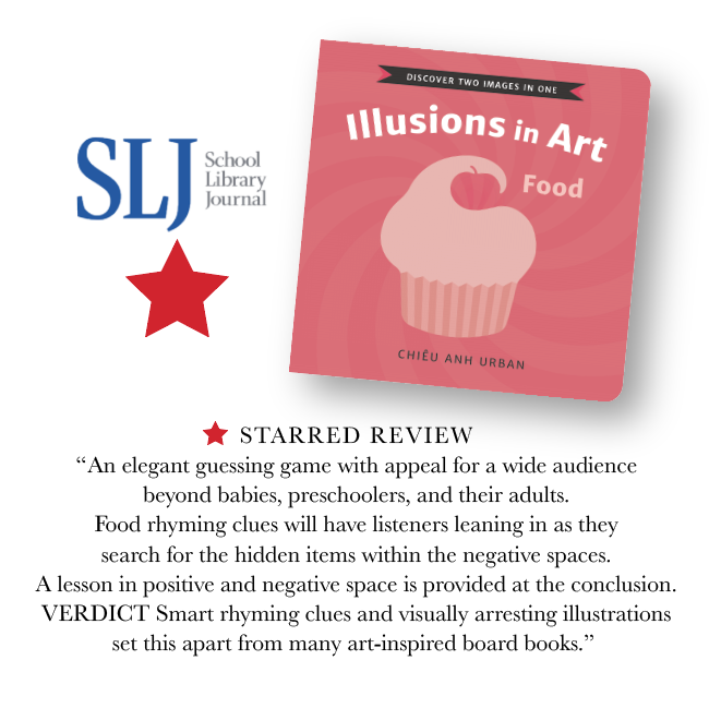 Chiêu Anh Urban (@chieuanhurban) on Twitter photo I am over-the-moon with this starred review! Seeing kids and adults switch their perspectives and find the hidden art in the negative spaces bring me great joy! ❤️<a href="/sljournal/">SchoolLibraryJournal</a> <a href="/Candlewick/">Candlewick Press</a> <a href="/AndreaBrownLit/">Andrea Brown Lit</a> #kidlit I am over-the-moon with this starred review! Seeing kids and adults switch their perspectives and find the hidden art in the negative spaces bring me great joy! ❤️<a href="/sljournal/">SchoolLibraryJournal</a> <a href="/Candlewick/">Candlewick Press</a> <a href="/AndreaBrownLit/">Andrea Brown Lit</a> #kidlit