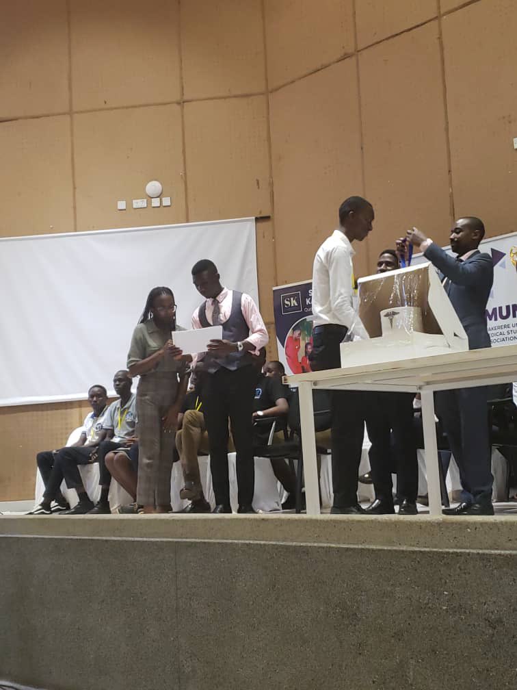 The quiz was conducted under the theme 'Uniting Across Disciplines to Embrace a Tech-Enabled Future in Healthcare' Big Congratulations to our team from Kabale University for their outstanding performance! #MedicalQuiz2024 #KabaleUniversity #HealthcareInnovation