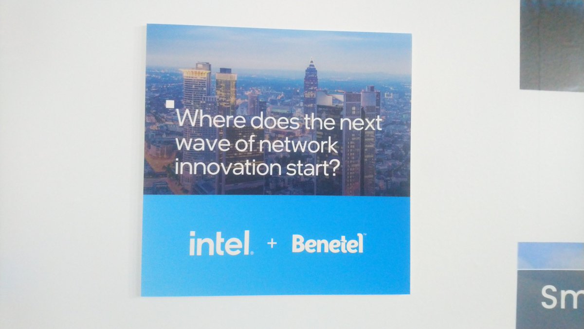 Thanks for the placard, @intel! Proud to partner yet again for #mwc24