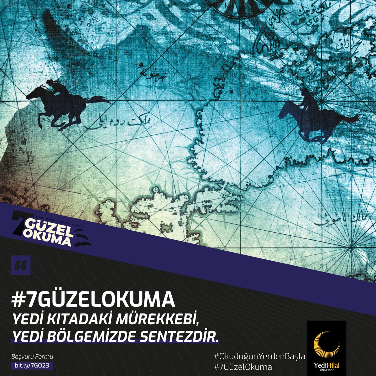 #7GüzelOkuma
Kitabı, muhabbete vesile kılmaktır
 
#OkuduğunYerdenBaşla
 
📌 Kayıt için:👉 bit.ly/7GO23