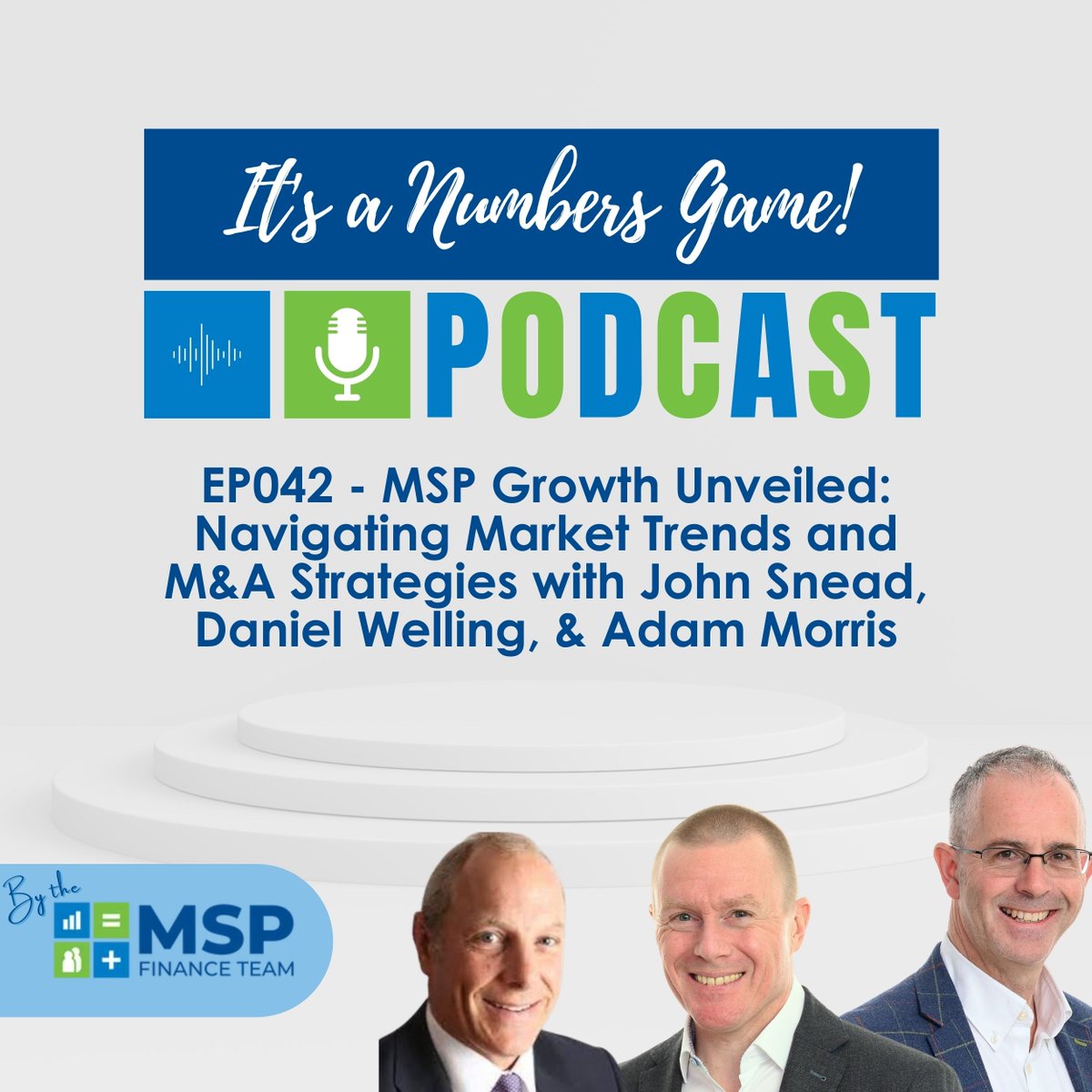 In the latest episode of "It's a Numbers Game" we dive deep into MSP M&amp;A with our expert guest, John Snead

Listen lnkd.in/evXYR6M8

#MSPSuccess #ItsANumbersGame #techpodcast #mergersandacquisitions