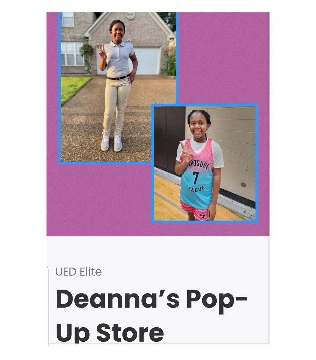 24 hours left to support!!! Raising funds for my daughter's AAU 🏀 fees! Please share! 

popup.doublegood.com/s/he00uh16