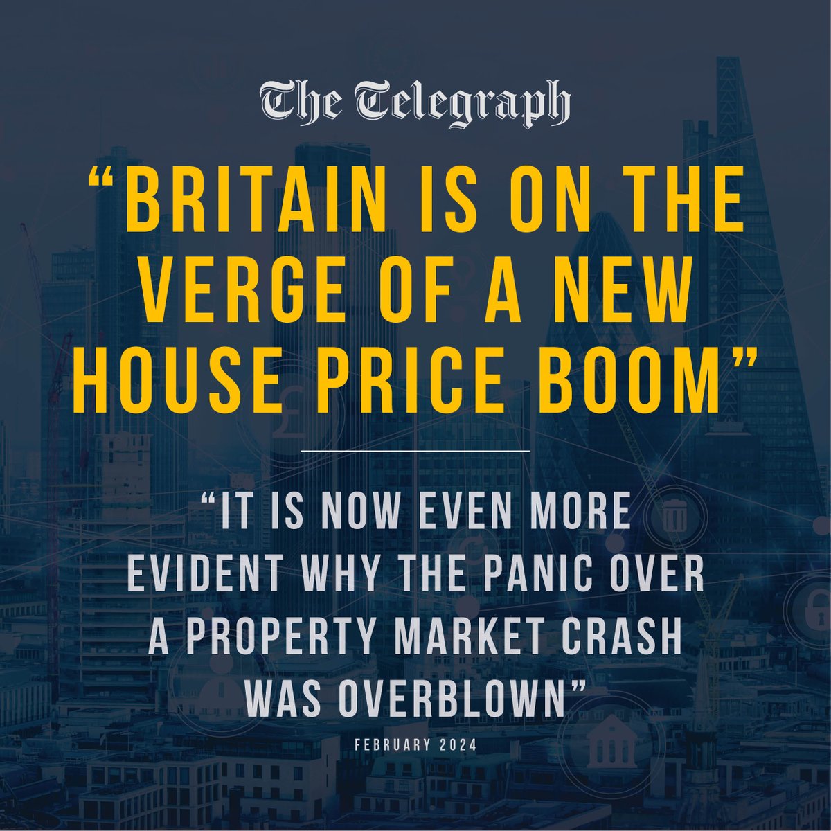 Britain is on the verge of a new house price boom. #ukhouseprice #ukproperty #propertyinvestment #investwithus #propertymarket
telegraph.co.uk/business/2024/…