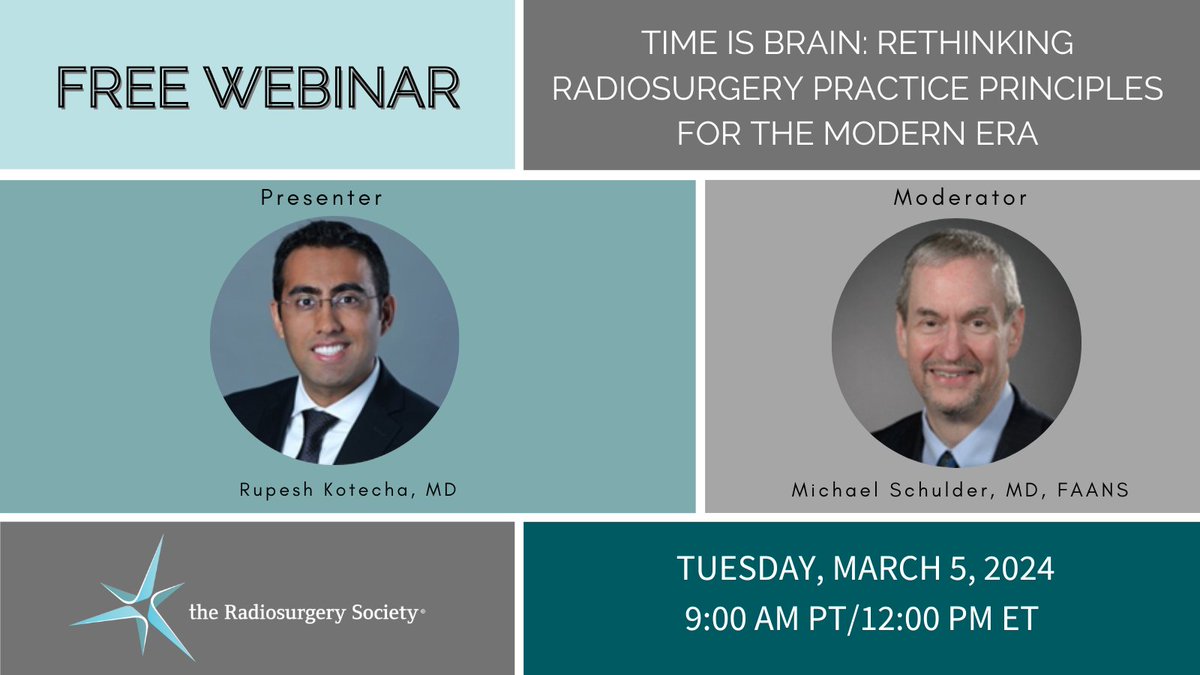 the Radiosurgery Society tweet media