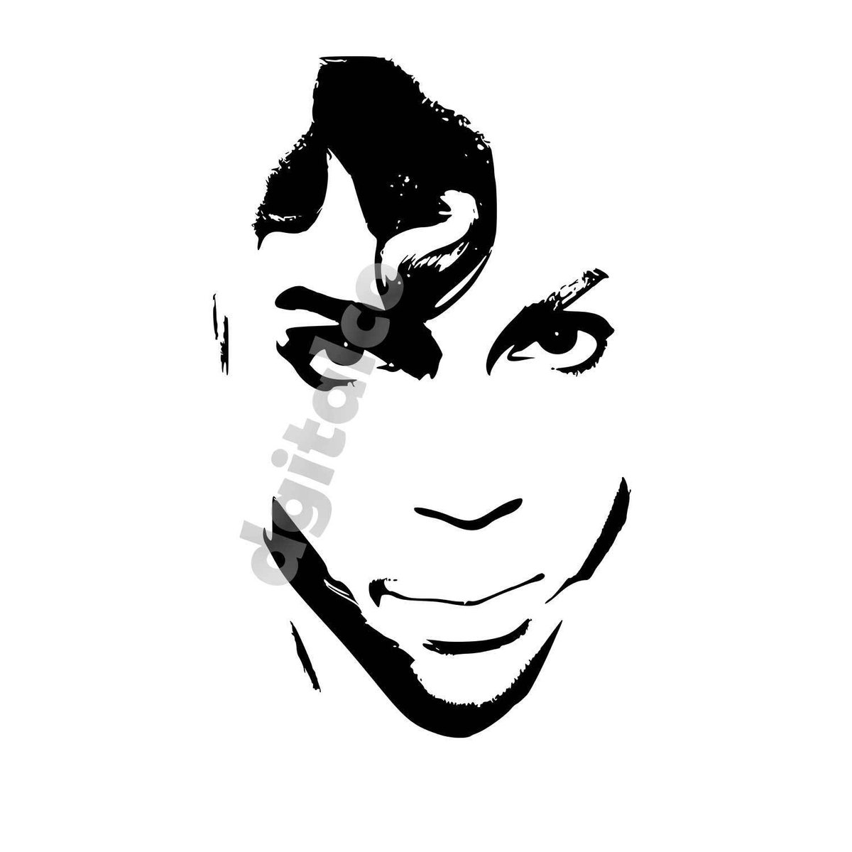 🎤✨ Don't miss out on this vector portrait of the iconic singer Prince! 🔗 Link in bio to see more! #Prince #VectorPortrait #IconicMusic 🎸🎵
