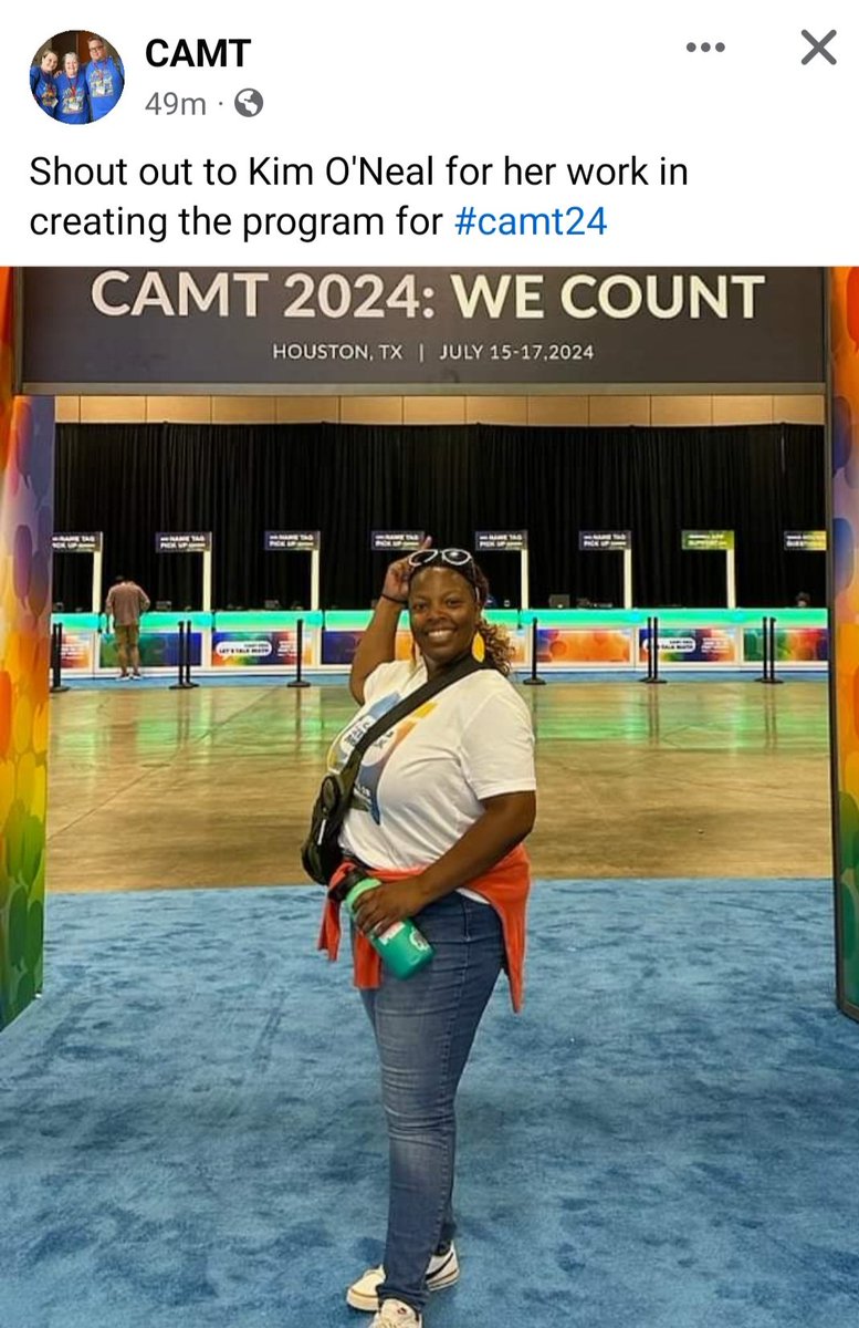 We wanna see you this summer at our regional math conference! #CAMT24 !