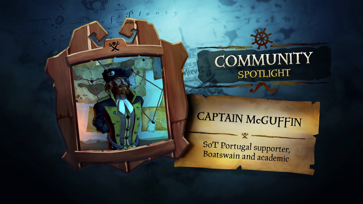 While he's normally the one investigating and theorising, it's his turn to tell us some secrets of his own in the latest Community Spotlight - meet <a href="/AncientIslesUni/">Ancient Isles University</a>'s Head of Forensics, <a href="/CaptMcGuffin/">Captain McGuffin #SoTFestV</a>! Read more about this seafaring sleuth here: aka.ms/SoTSpotlight