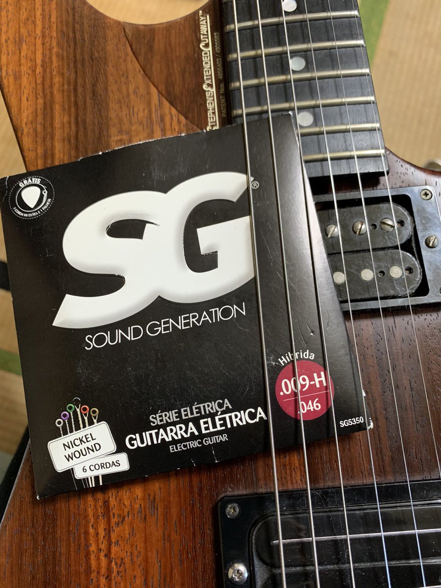 sharitenkd's tweet image. 久しぶりに #SGstrings

京都にyurisoという敏腕ギタリストがおってだな、、、