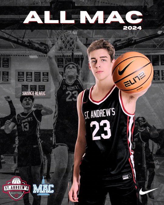 Congrats to <a href="/x_alarie/">Xander Alarie</a> (Xander Alarie '24) on making the ALL-MAC team❗️#LionStrong🦁🏀