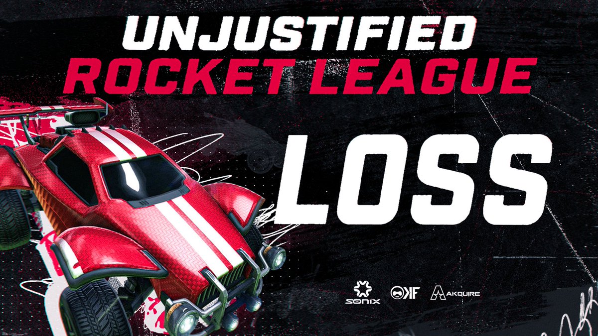 UnjustifiedGG's tweet photo. Unjustified Rocket League's SAM Qualifier #3 came to an end yesterday
FURIA 0-3
UNITED 3-1
Blazar 1-3
#LeaveNothingUnjustified #UGRL https://t.co/qwg4NCqOPe