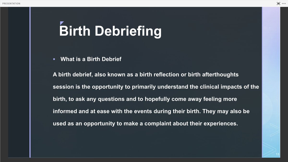 GOLDMidwifery's tweet image. The power dynamics of #birth debriefing participants needs to be carefully orchestrated. -Illiyan Morrison #GOLDMidwifery2024 #GOLDLearning #IAMGOLD #midwife #MaternityCare #childbirth #labor #LaborAndDelivery #nurse #RegisteredNurse #BirthTrauma #TraumaticBirth #doula…