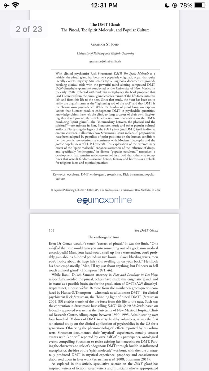prismelanin's tweet image. “The Spirit Molecule,”* a powerful and intense, yet brief experience full... youtube.com/shorts/hTd6ONZ… via @YouTube 🦠 #endogenousdmt 🧪 di methyl tryptamine 🧫 #pointofreference 🔬 via @doubleblindmag 

⚗️#doingresearch 🧬 where what indigenous, blacks+africans alike speak to*