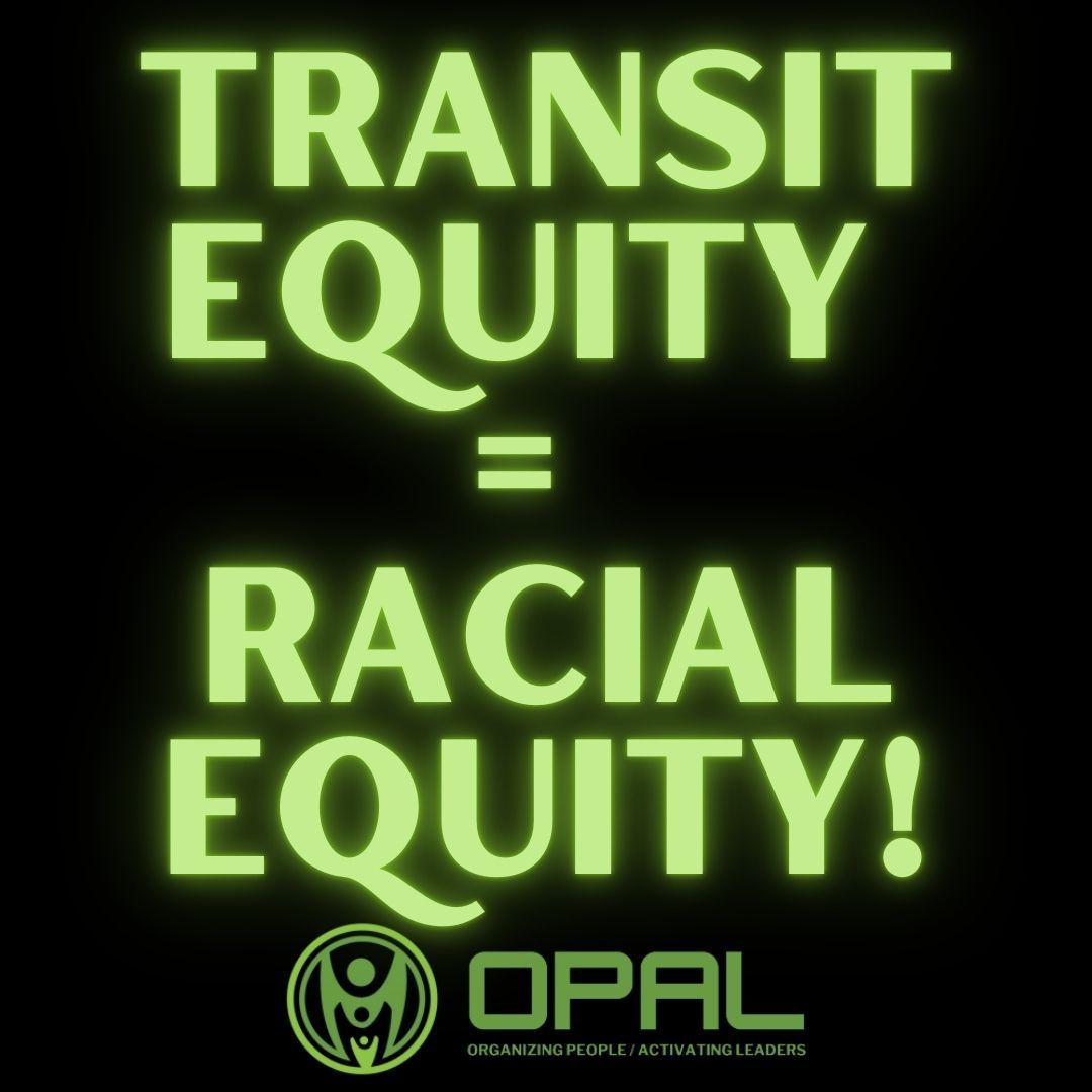 In honor of #BlackHistoryMonth, we’re spotlighting @OPALEJOR. Alongside @ImagineBlack_, @pdxnaacp, @ULPDX, & the Bus Riders Union, they achieved an annual fareless day, but we believe #TransitEquity means TriMet must #GoFareless every day. To learn more: buff.ly/3OO75Tp.