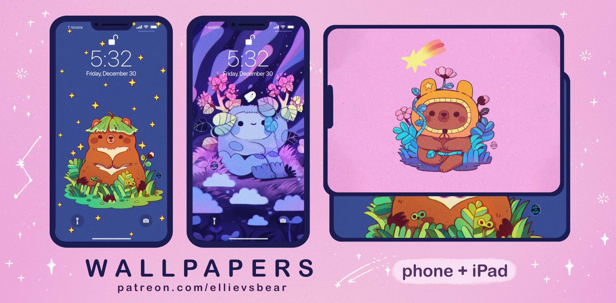 New wallpapers available on my Patreon ✨