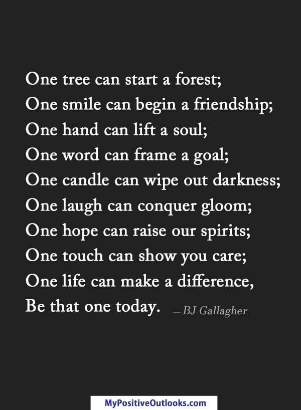 The Power Of One ✨