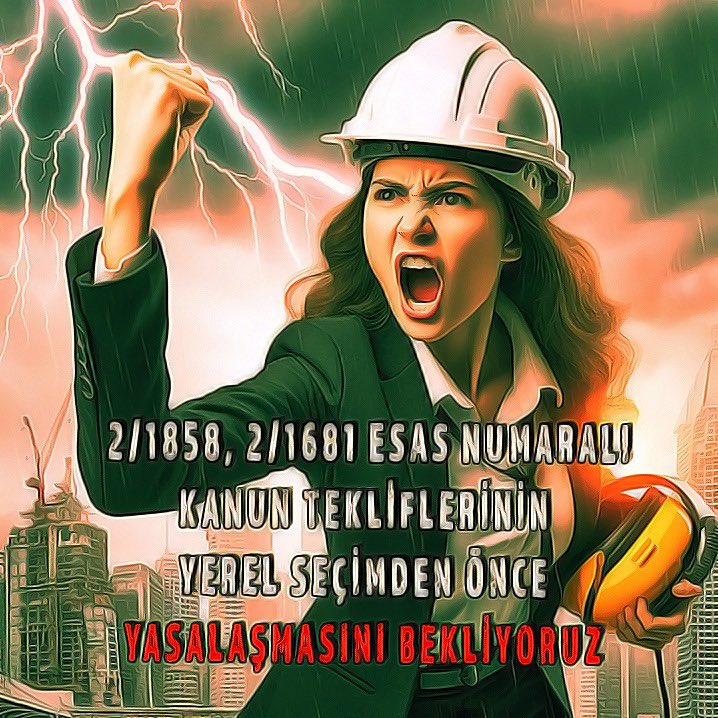 Seçim öncesi, bu hafta bu teklifler için son bir unut bekleyelim mi değerli meslektaşlarım, ne dersiniz? #MuhendislikKanunuMeclise #MuhendisTekSen