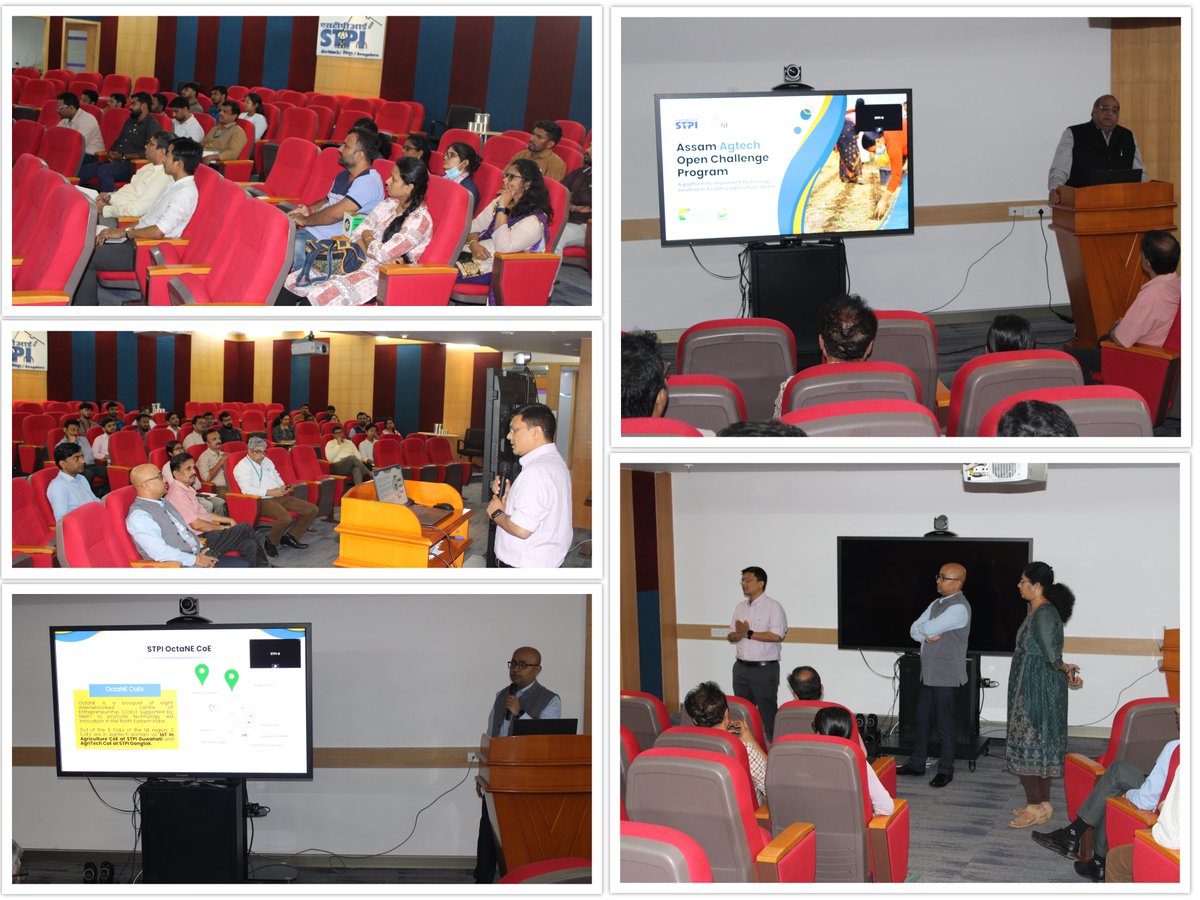 #STPIINDIA Guwahati along with ARIAS Society, GoA conducted a Roadshow at Bengaluru for creating awareness about #AssamAgTechOCP among #Startups. @arvindtw @apartassam @Vandana030870 🔗innovate.stpinext.in/about-us/assam…