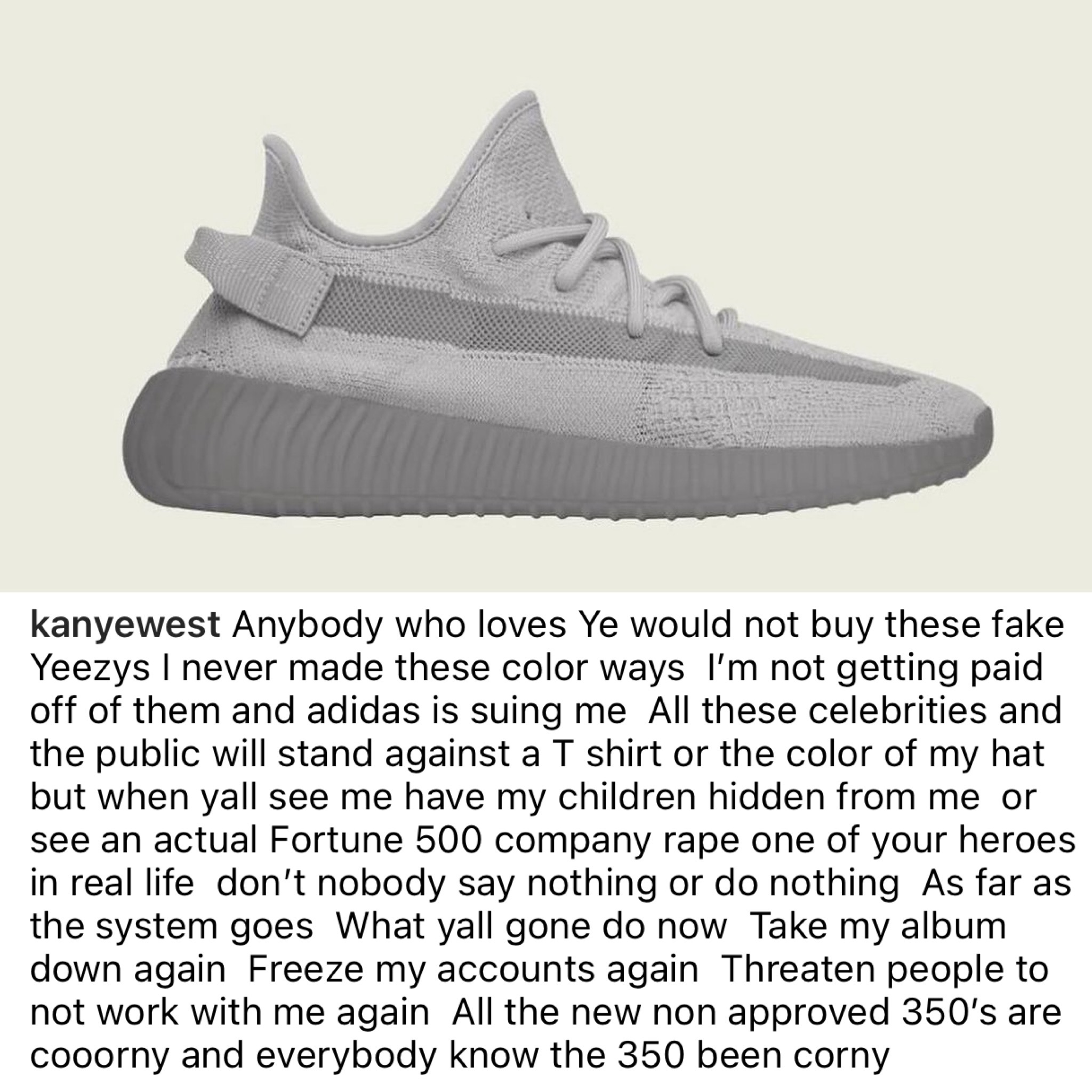 Kanye fake yeezys shop