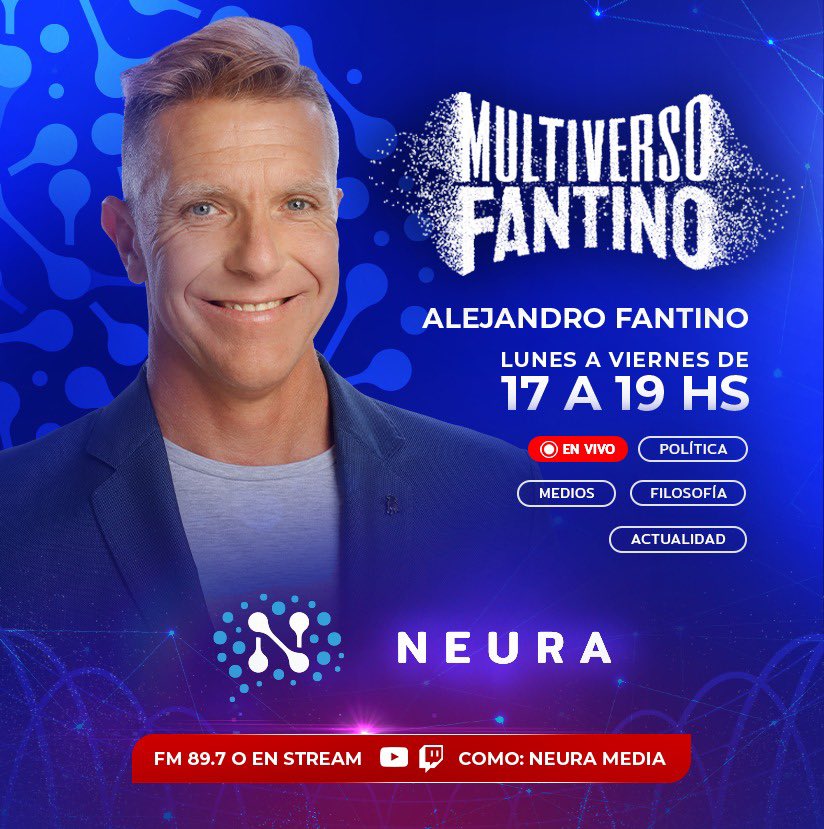 Hoy vuelve Multiverso a las 17hs! En @neuramedia