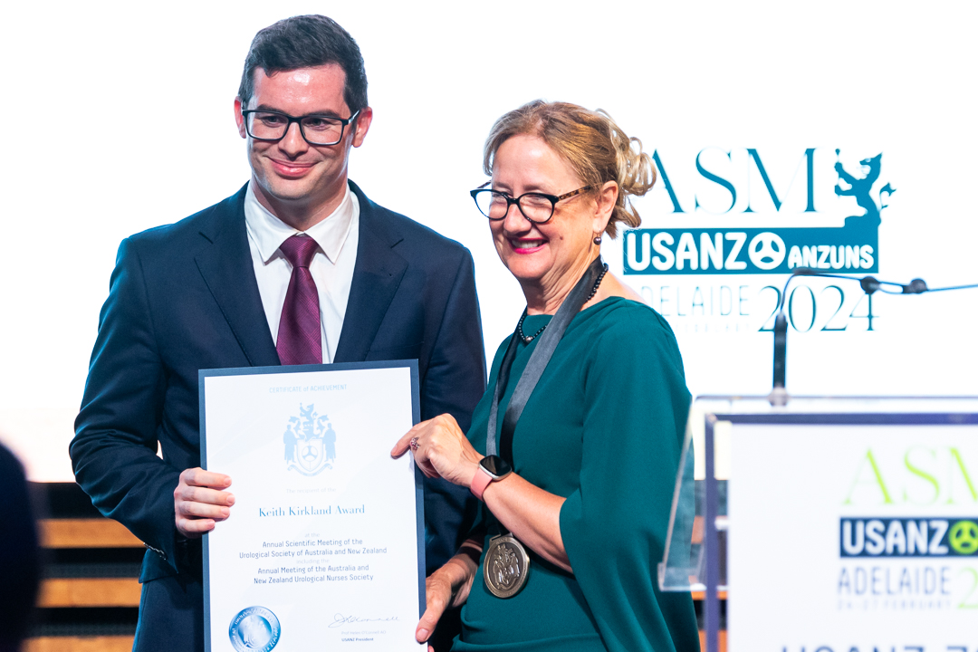 USANZ (@usanzurology) on Twitter photo The Keith Kirkland Award acknowledges the best presentation of a study with direct clinical impact or related to individual patient care by a SET Urology Trainee at the ASM. This year's recipient is <a href="/AndSilagy/">Andrew Silagy</a>. #USANZ24 The Keith Kirkland Award acknowledges the best presentation of a study with direct clinical impact or related to individual patient care by a SET Urology Trainee at the ASM. This year's recipient is <a href="/AndSilagy/">Andrew Silagy</a>. #USANZ24