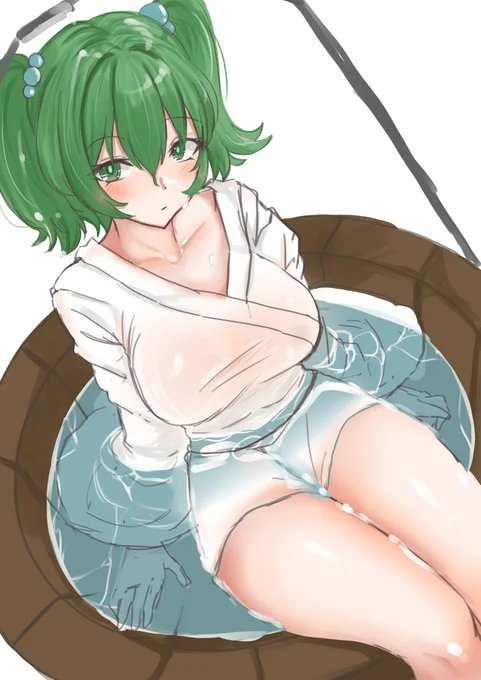 今日のお絵描き東方 キスメ 