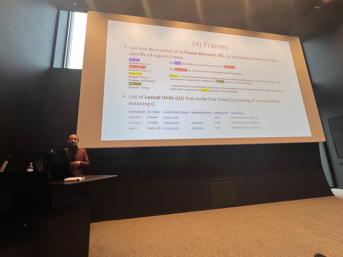 Last week Marco Rovera presented Italian Frame Parsing with EventNet-ITA at Vrije Universiteit Amsterdam. Thanks @PiaSommerauer and @PiekVossen for hosting the seminar and for the nice exchange! Link to paper: arxiv.org/abs/2305.10892