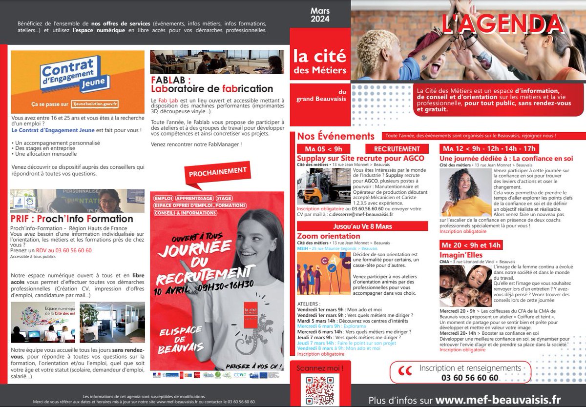 CDMjeunes_Bvs's tweet photo. [𝐑𝐄𝐓𝐑𝐎𝐔𝐕𝐄𝐙 𝐋𝐄𝐒 𝐄́𝐕𝐄𝐍𝐄𝐌𝐄𝐍𝐓𝐒 𝐄𝐓 𝐀𝐓𝐄𝐋𝐈𝐄𝐑𝐒 𝐀̀ 𝐕𝐄𝐍𝐈𝐑 𝐄𝐍 𝐌𝐀𝐑𝐒]
📷Retrouvez nos événements et ateliers pour le mois de Mars à #Beauvais ! https://t.co/llvnBULW1p