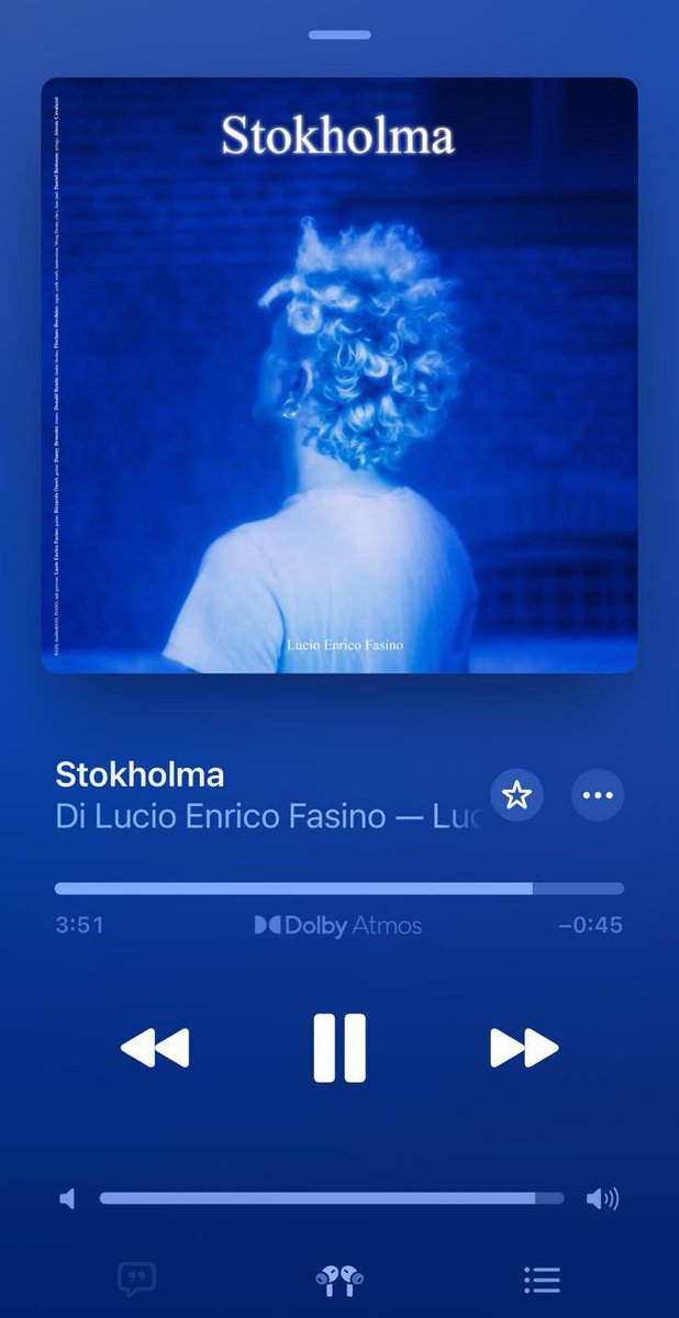 🚨fuori ora “ Stokholma” in versione Dolby Atoms per <a href="/AppleMusic/">Apple Music</a> 
sound engineer <a href="/pinaxa/">pina</a> 👷