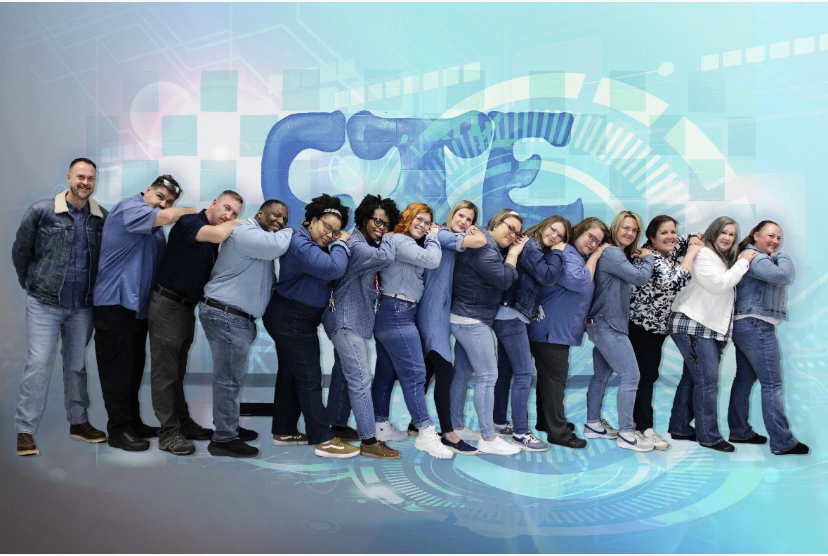 CTEinDD2's tweet image. As a kick off for our final week of national CTE month, there is nothing more appropriate than our Fort Dorchester High school team pictures. #killedit #throwback #ontrend @FDpatriots @teamddtwo @TrippAldredge @DrHarrisonDD2