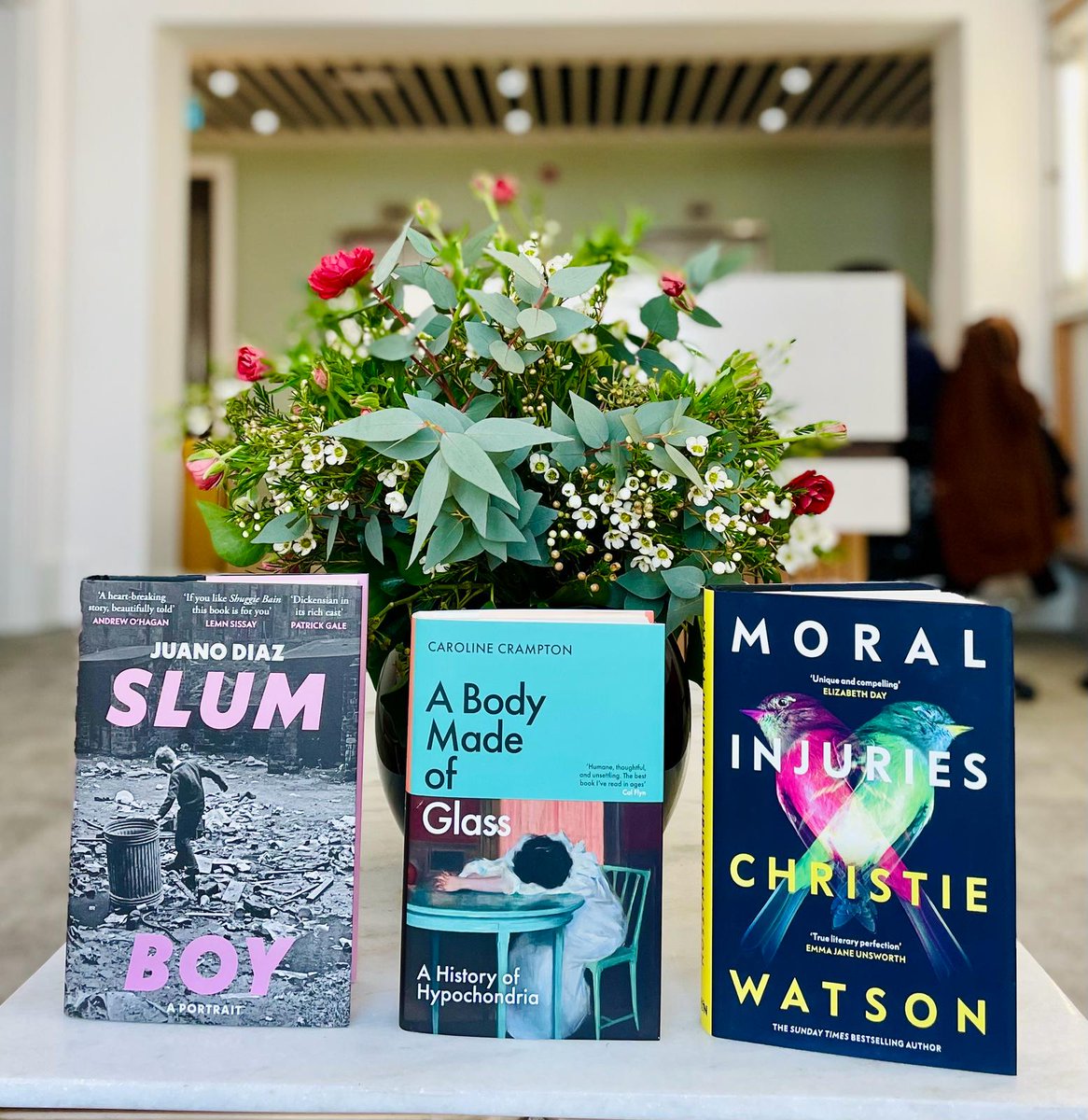 Look at these beautiful books...all about to be published. @c_crampton Christie Watson and Juano Diaz. @kesp @orionbooks @GrantaBooks @Octopus_Books @wnbooks @CWAgencyUK