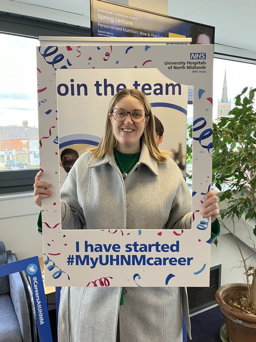 Today we’re at @wadeconfcentre for our Newly Qualified Nurse recruitment day! Congratulations to our first candidates of the day who have secured a Staff Nurse position with us. Welcome to the UHNM Team!🏥💙🧑‍⚕️ #MyUHNMcareer⭐️