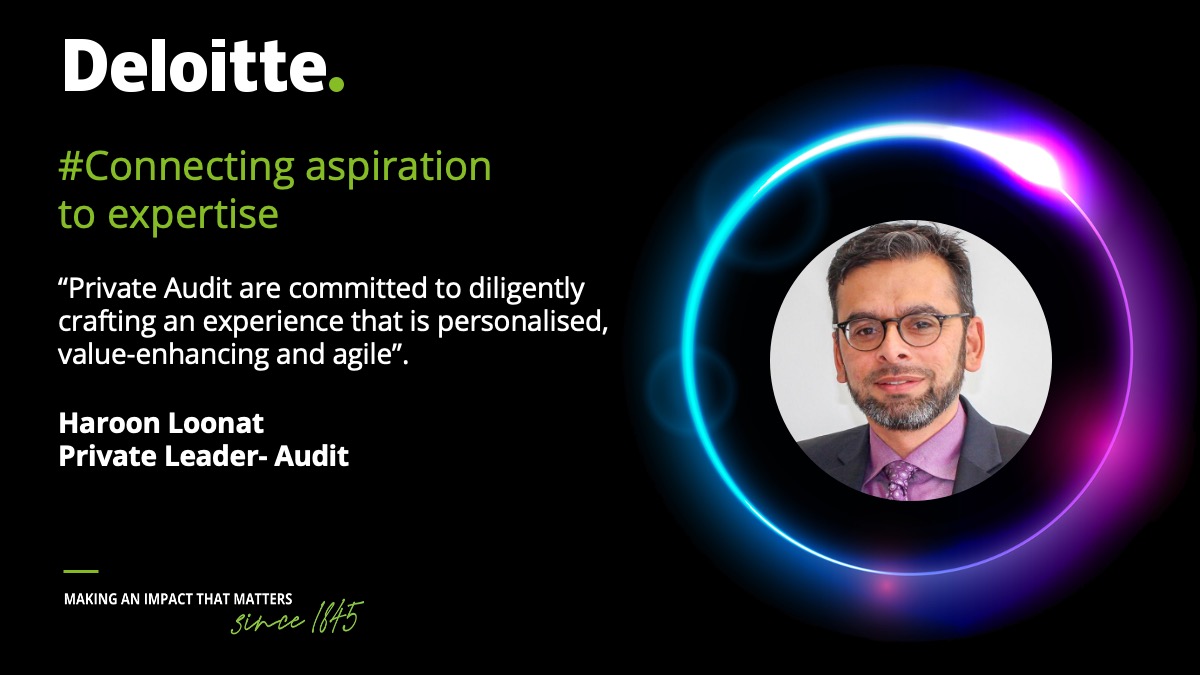 DeloitteSA's tweet image. Our Audit Private Team recently hosted C-Suite clients to discuss the impact of the recent regulatory, #IFRS and Industry developments on their respective businesses. Connect with one of our subject matter experts for more here 👉 deloi.tt/3Tmj79D.