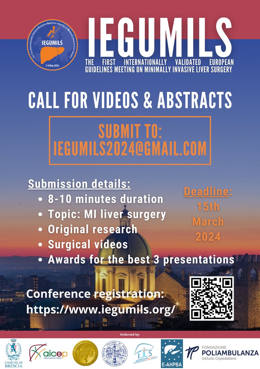 Registration page sorted. Meetings should be inclusive and non profit. IEGUMILS.org early birds extended to 15 March. Members @eahpba @ILLS_LAPLIVER @IHPBA @SAGES_Updates @iss_sic @Aicep4 @womeninsurgery 25% discount & coming from 🔽 income countries? pls let me know