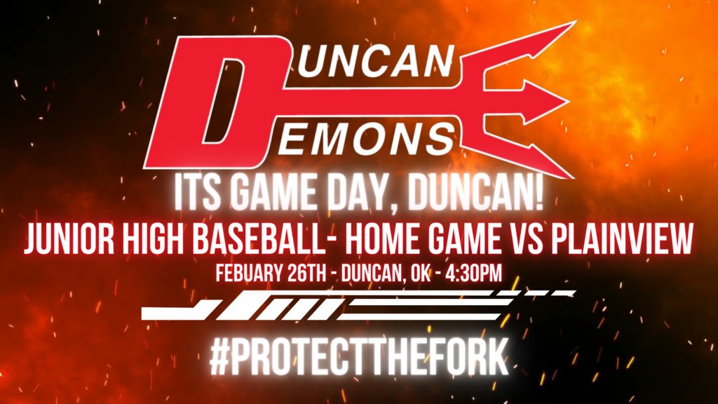 DuncanMiddle's tweet photo. It is a game day DMS! #ProtectTheFork https://t.co/PkWQDZ1kUH