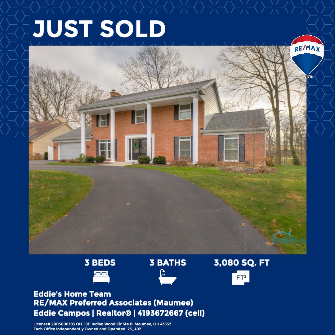 EddieJCampos's tweet image. With the closing of this beautiful home in Maumee, I'll be making my usual donation to Children's Miracle Network Hospitals. Thanks to our sellers for helping to make this possible!

#eddieshometeam #miraclehomeprogram