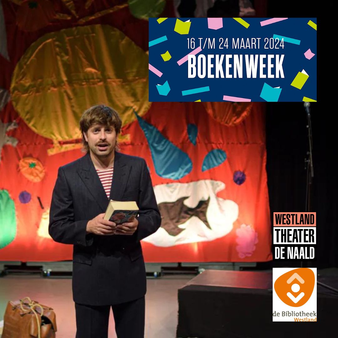Tijdens de Boekenweek 2024 op 20 maart treedt Joost Oomen op in @TheaterDeNaald met zijn voorstelling ‘Alle dichters hebben gouden helikopters’. Hij heeft een missie: heel Nederland aan het gedichten lezen krijgen. Bestel snel je kaarten bit.ly/3Iczoax
#poeziewestland