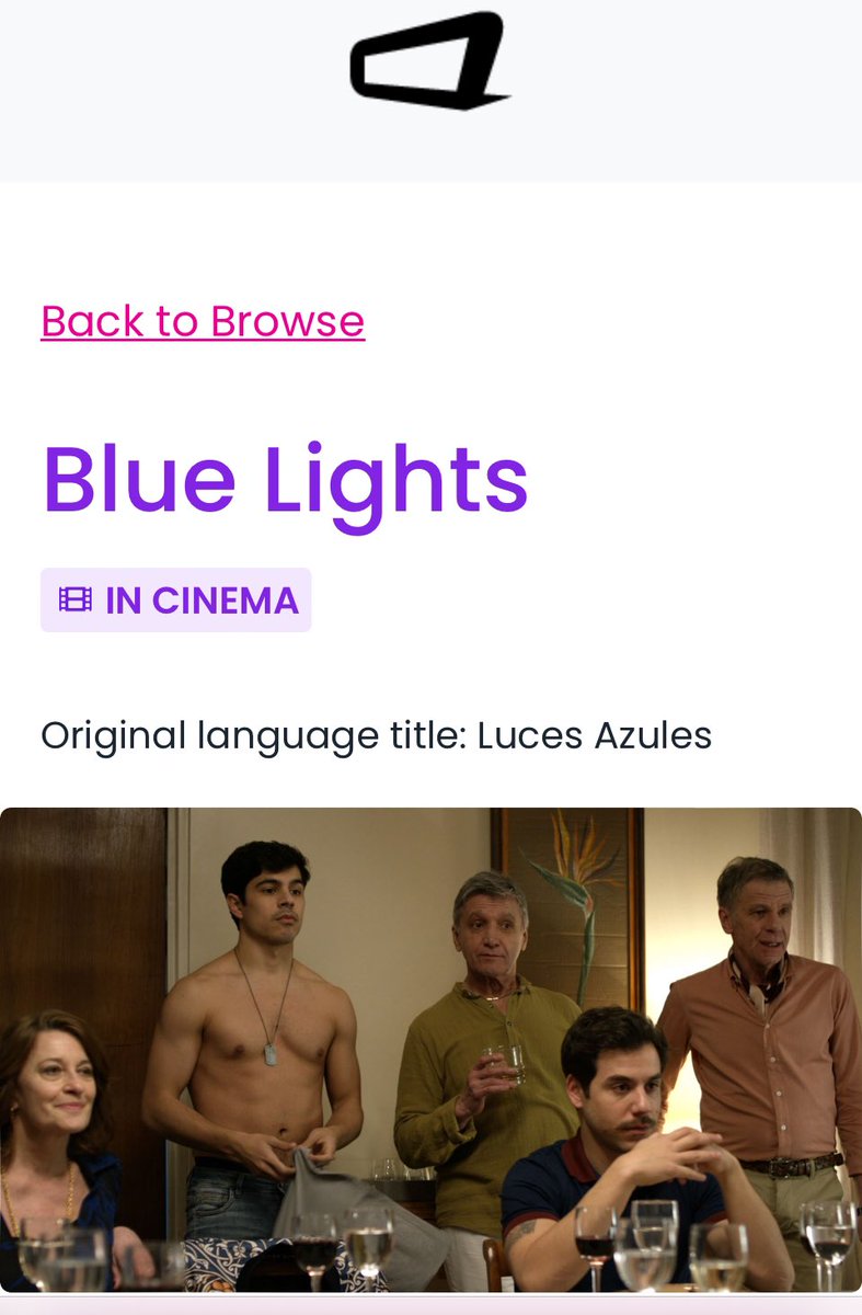 “Luces azules” horarios y salas en la Argentina🇦🇷

Mañana 27 de febrero, World Premiere en el 31º <a href="/Qscreen/">Queer Screen (Mardi Gras Film Festival)</a> Mardi Gras Film Festival, Sidney, Australia.
Con la presencia del director <a href="/LucasSantaAnaOK/">Lucas Santa Ana</a> y promocionado por <a href="/ACONhealth/">ACON</a> 

Producida por <a href="/SOMBRACINE/">Sombracine</a> y el <a href="/INCAA_Argentina/">INCAA</a>