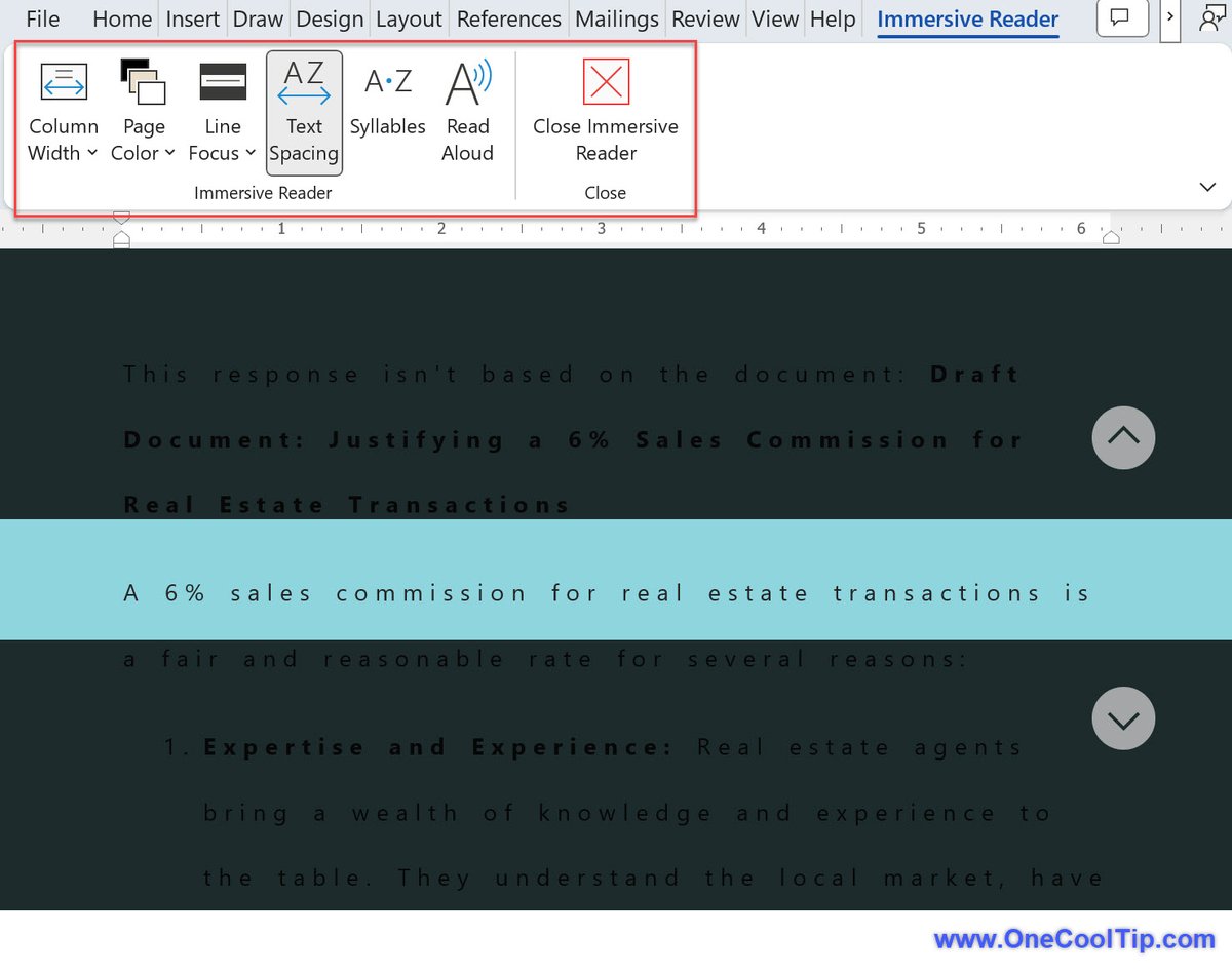 rjmans's tweet image. 📖Transform Your Reading Experience in Microsoft 365 Word with Immersive Reader📖

Transform your reading experience with #ImmersiveReader in #Microsoft365 Word! 

📘 Customize text, listen to documents aloud, and enhance comprehension with ease. 

Dive into our latest Cool Tip…