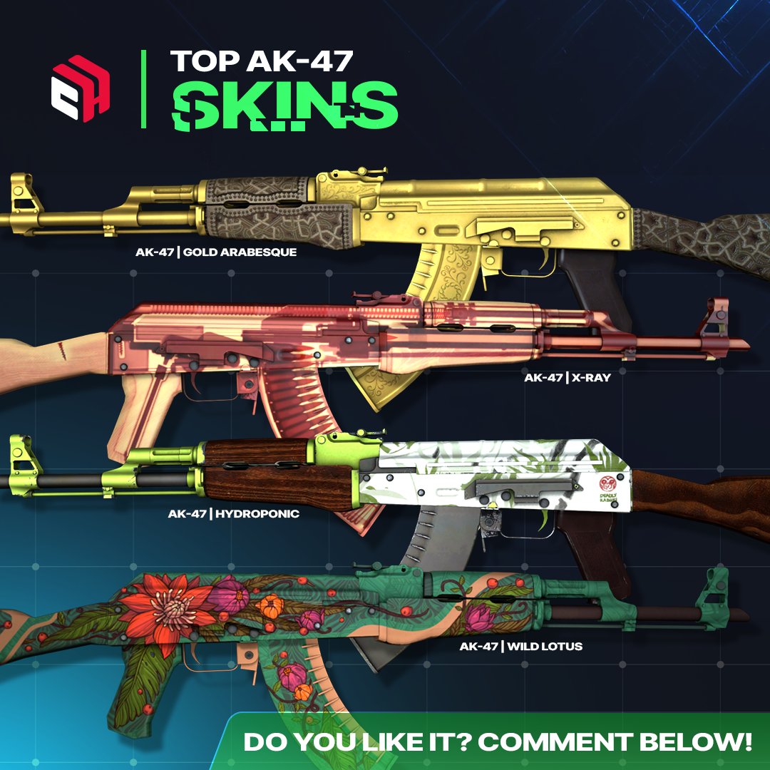 Would you add some AK-47 skins? 🤔
Let us know which skin is your favourite! 💬

Visit CaseHug.com and get a 25% additional FREE BONUS with code CASEHUG! 🔥
#casehugcom #skinsgiveaway #CS2 #csgogiveaways #skins #gamingcommunity #CSGOgiveaway #csgoskins #eSports