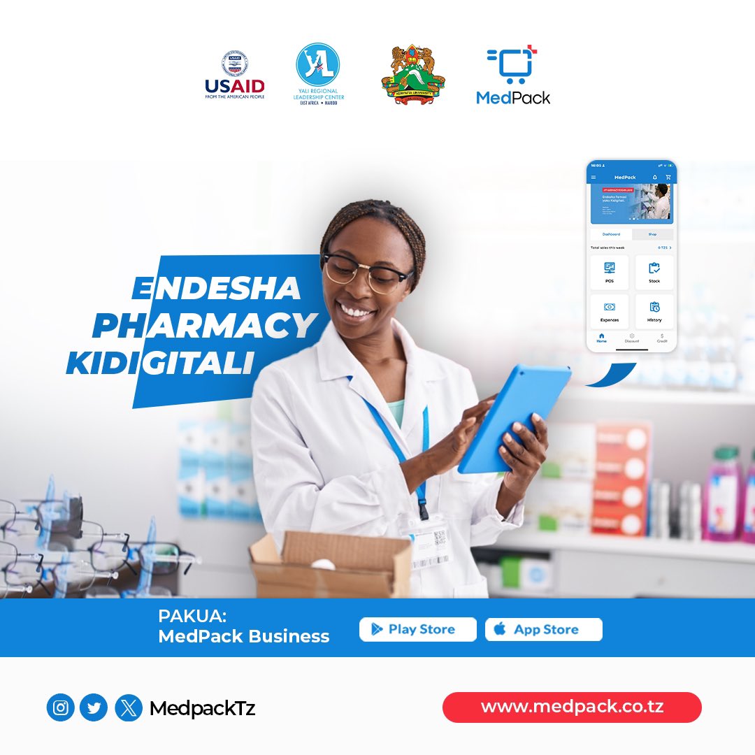 medpackTz's tweet photo. Exciting News in Healthcare Innovation! Introducing the #MedPackBussiness APP –revolutionizing procurement for pharmacy owners and healthcare facilities. 
Join us in streamlining operations and boosting efficiency. Download the app now. #Wezeshaproject https://t.co/HkEKFghnOC