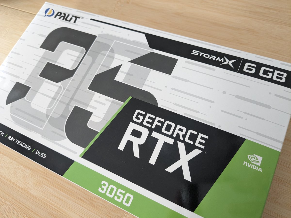 Palit RTX 3050 StormX 6GB ドスパラ限定モデル Palit NE63050018JE-1070F (GeForce RTX 3050 StormX 6GB) ｜ パソコン