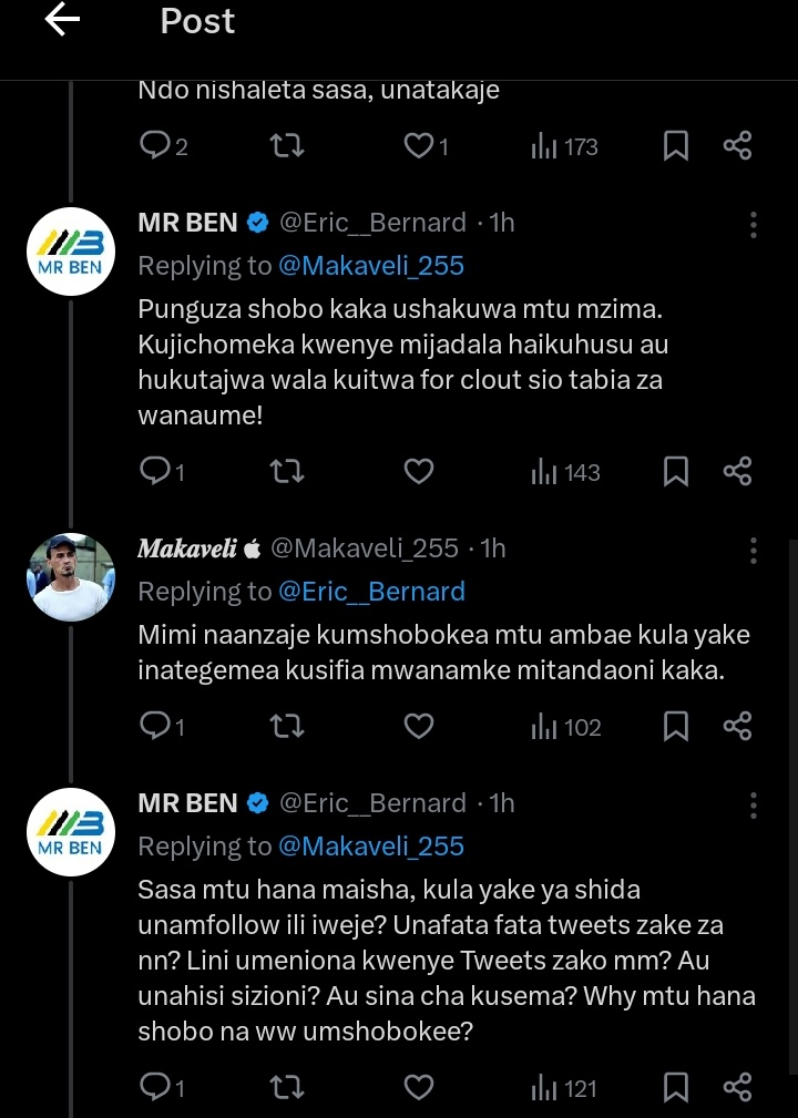 spana_Konki's tweet photo. Mporipori kamwagika maelezo, inapaswa kuendelea 😂😂😂 #MondayVAR https://t.co/SrMJqGXH0N