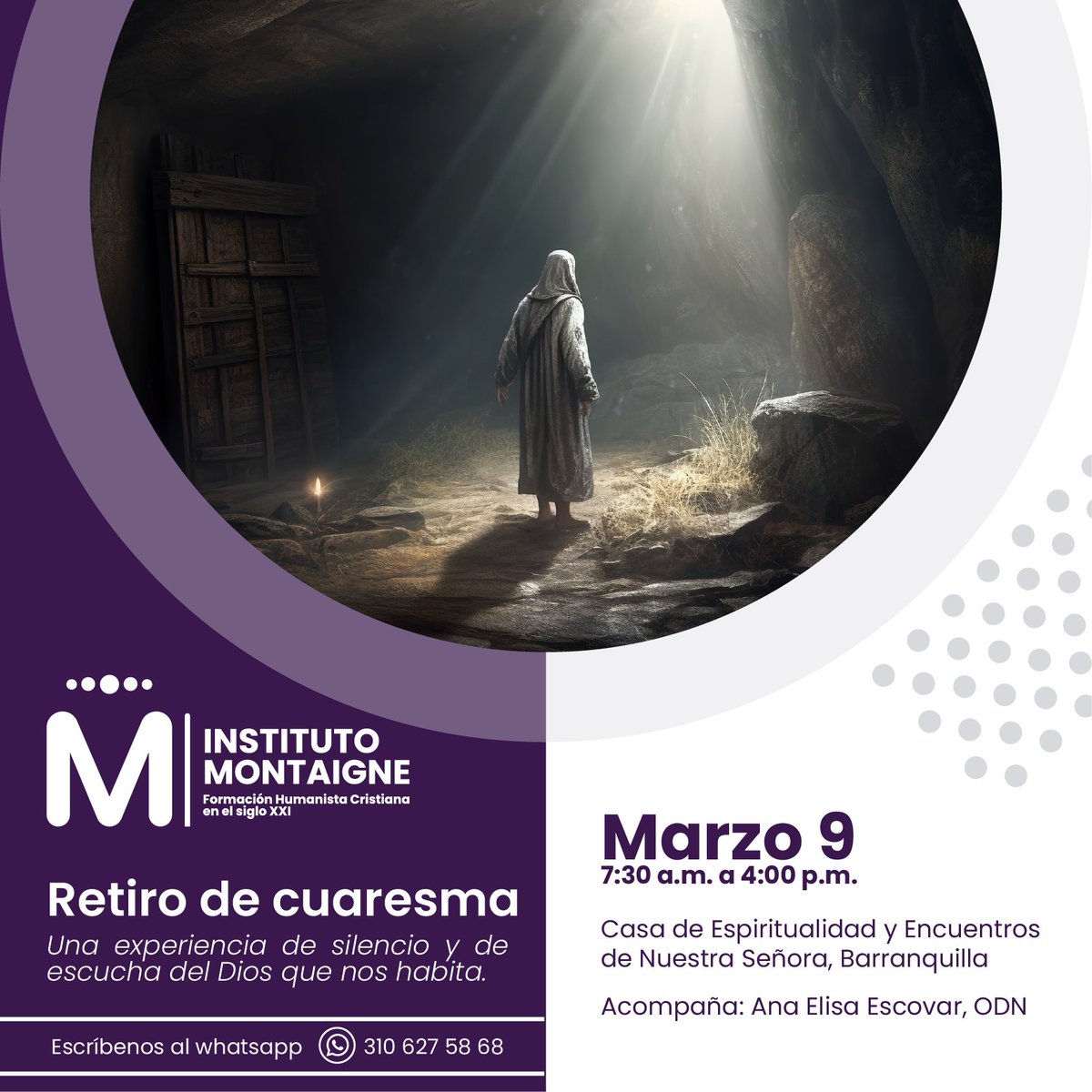 INSTITUTO MONTAIGNE
Retiros para compartir y encontrarnos