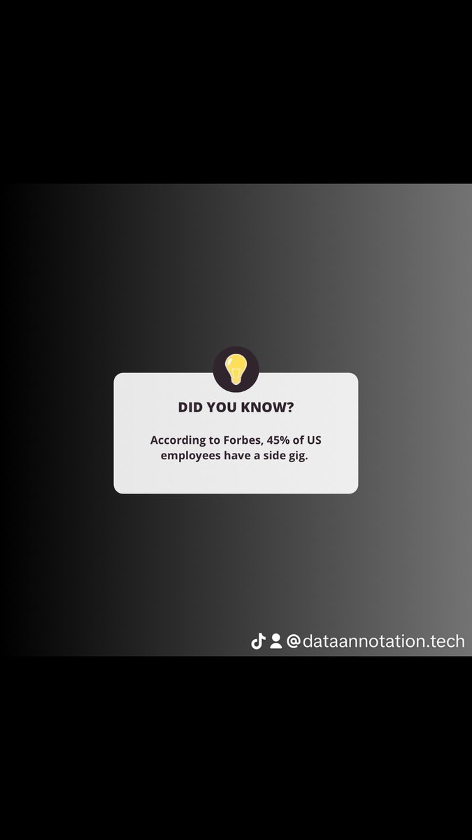 Data_Annotation's tweet image. At #DataAnnotation, we’re a big fan of side gigs. Maybe you’re operating your own business, investing in your education, or simply trying to spend more time with family. Whatever your goals are, DataAnnotation offers a flexible platform! Check out our assessment today. #Freelance…