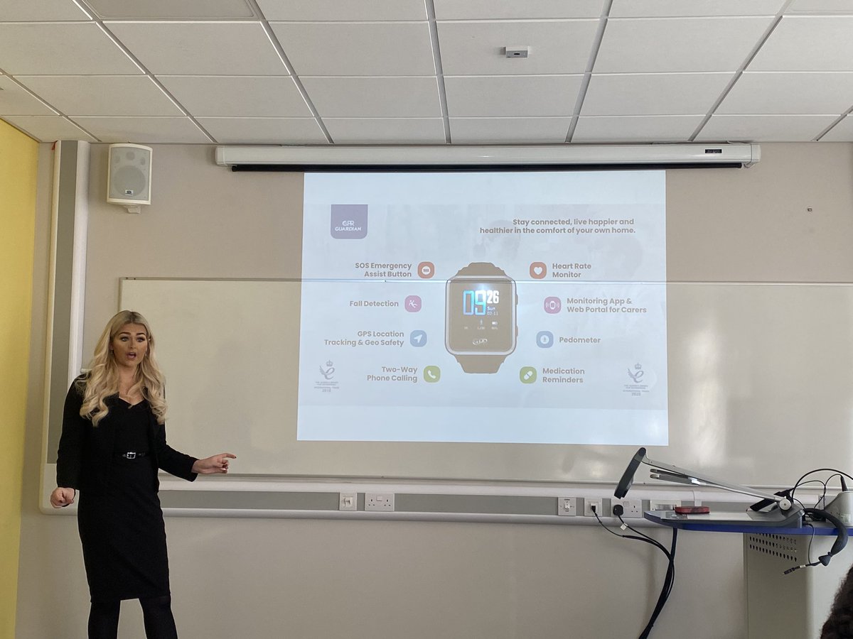 iLab_Swansea's tweet photo. Great to have @chelseaamberdav from @cprglobaltech join us on the MSc Advanced Management (Innovation &amp; Transformation) program to present on the companies journey, technology, and @innovateuk Management Knowledge Transfer mKTP project with @SoMSwansea #Innovation #Academy #ILA https://t.co/640h59KSA8
