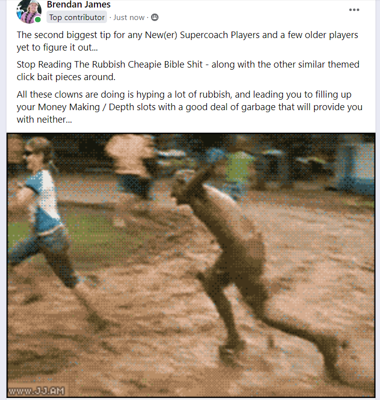 NRLSCPro's tweet photo. Stolen from a Mate - 100% Agree lol. https://t.co/rtiPg3fPS4