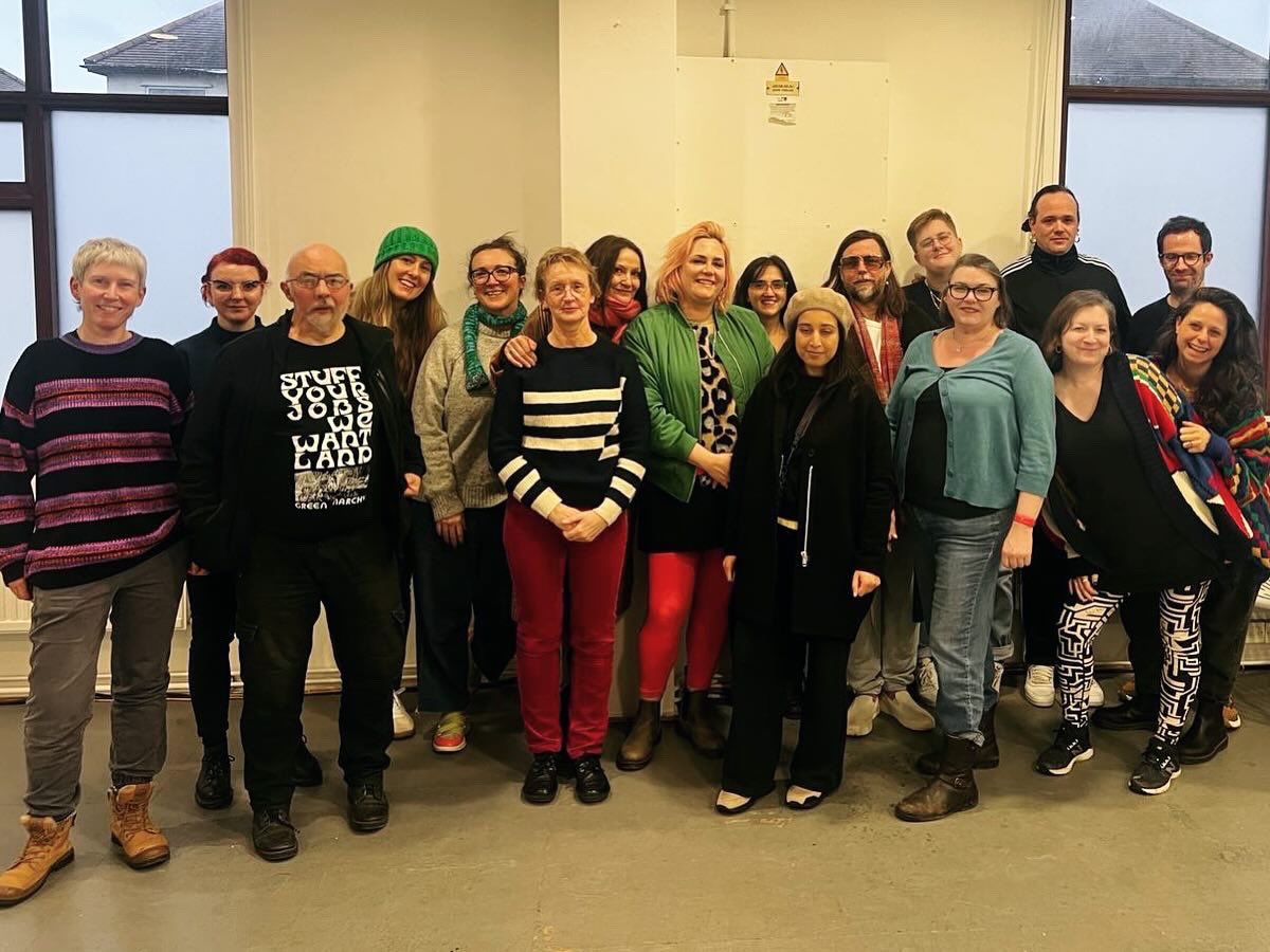 Great Session yesterday <a href="/theotherma_TOMA/">TOMA</a> <a href="/MarkLeckey/">MarkLeckey</a> 
With some very meaningful exchange  &amp;  screening  of #FiorucciMadeMeHardcore  <a href="/BeecroftGallery/">Beecroft Art Gallery</a>
