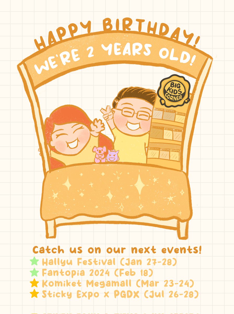 Haberday to us!
We still have a long way to go, but we're already so far from where we've started! Thank you for all the support and making all of these dreams possible. We're so blessed to be able to share our art &amp; we still have a lot of artsy fartsy craftsy in store you!
